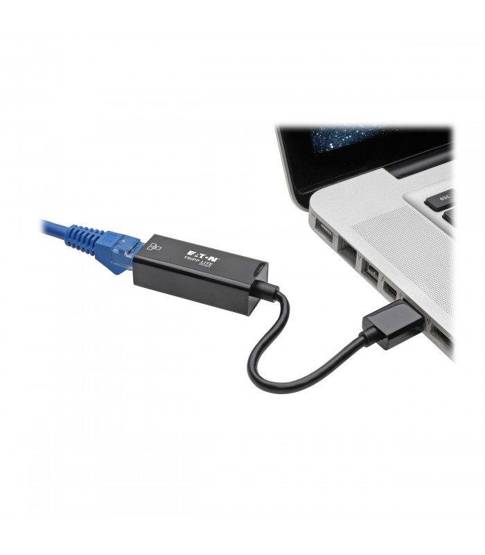ADAPTADOR DE RED TRIPPE-LITE U336-000-R, USB 3.0 SUPERSPEED A GIGABIT ETHERNET.