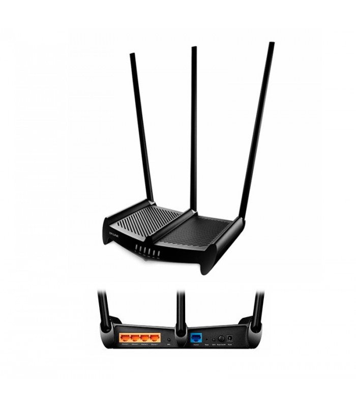 ROUTER ETHERNET WIRELESS TP-LINK TL-WR941HP, 450 MBPS, 2.4 GHZ, 9 DBI, 802.11 B/G/N.