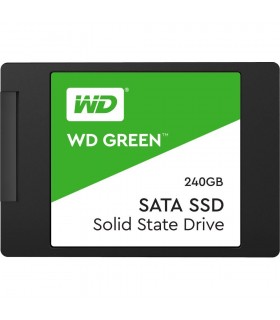 Unidad de estado solido Western Digital Green, 240GB, SATA 6Gb/s, 2.5", 7mm.