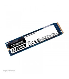 UNIDAD EN ESTADO SOLIDO KINGSTON A2000 250GB M.2 2280 NVME PCIE GEN 3.0 X4