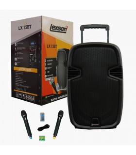 PARLANTE AMPLIFICADO DE 2 VIAS LEXSEN LX15BT