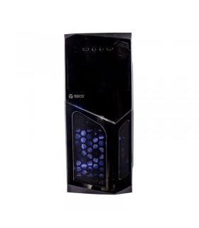 CASE TEROS TE1055 MID TOWER ATX 600W USB 2.0 USB 3.0 AUDIO NEGRO