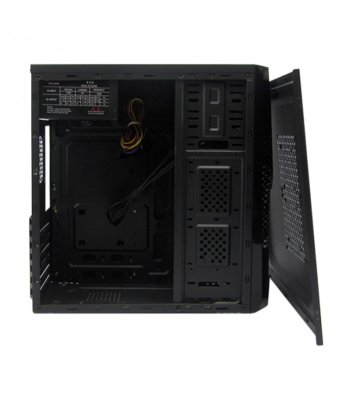 CASE TEROS TE1055 MID TOWER ATX 600W USB 2.0 USB 3.0 AUDIO NEGRO