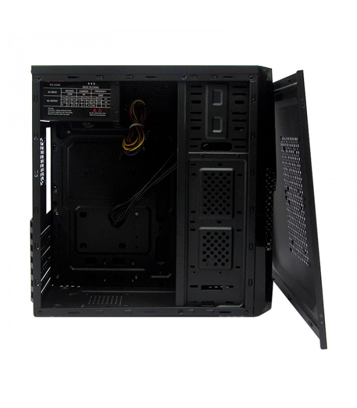 CASE TEROS TE1056 MID TOWER ATX 600W USB 2.0  USB 3.0 AUDIO NEGRO