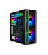 CASE ANTRYX FX CHROME STORM DESTROYER RGB FAN X3 AC-FX570K-TXDR SIN FUENTE