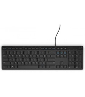 Teclado USB KB216 marca DELL - español (QWERTY) - negro