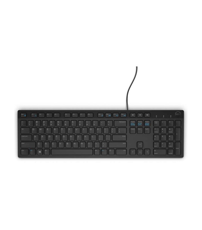 Teclado USB KB216 marca DELL - español (QWERTY) - negro