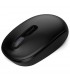 Mouse optico inalambrico Microsoft mobile 1850, 1000DPI, receptor USB, 2.4ghz, color negro  