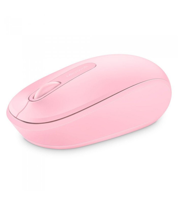 Mouse optico inalambrico Microsoft mobile 1850, 1000DPI, receptor USB, 2.4ghz, color rosado