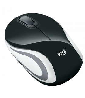 MOUSE OPTICO INALAMBRICO LOGITECH M187 1000 DPI NEGROPLATA RECEPTOR USB 2.4GHZ  910-005459