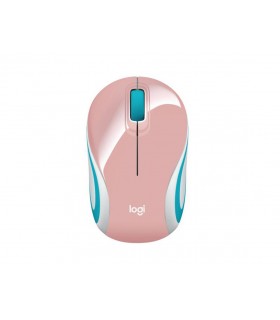 MOUSE OPTICO INALAMBRICO LOGITECH M187 1000 DPI ROSADO RECEPTOR USB 910-005364