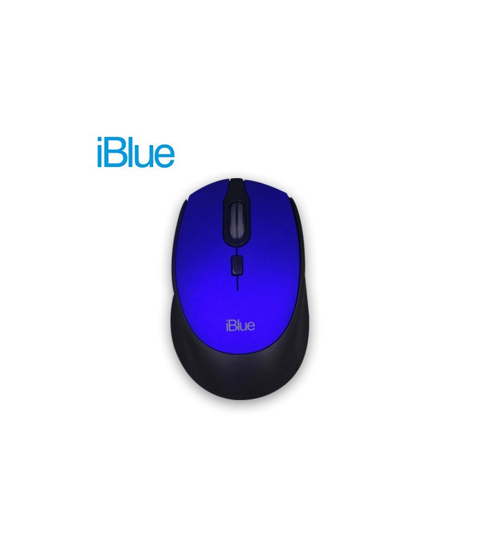 MOUSE OPTICO INALAMBRICO ERGONOMICO V2 XMK-326BL IBLUE 1600 DPI SIN BATERIAS 1XA