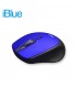 MOUSE OPTICO INALAMBRICO ERGONOMICO V2 XMK-326BL IBLUE 1600 DPI SIN BATERIAS 1XA