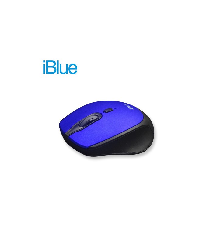 MOUSE OPTICO INALAMBRICO ERGONOMICO V2 XMK-326BL IBLUE 1600 DPI SIN BATERIAS 1XA
