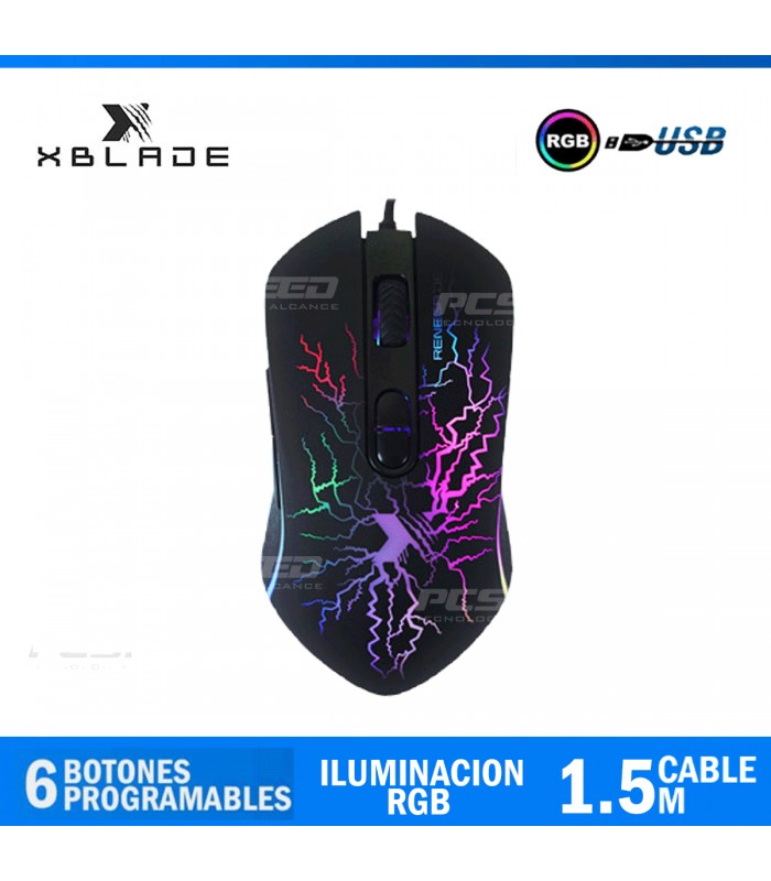 MOUSE GAMING  XBLADE  3200 DPI GXB-MG574