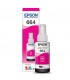 Botella de tinta EPSON T664320, color magenta, contenido 70ml.