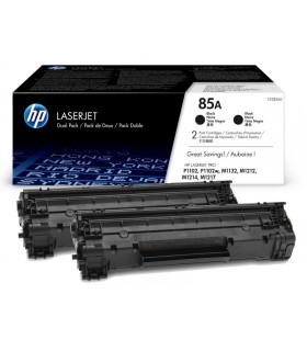TONER LASERJET HP CE285AD (85AD) COLOR NEGRO DUAL PACK