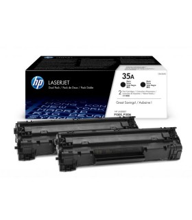 TONER  LASERJET HP CB435A (35AD) COLOR NEGRO DUAL PACK.