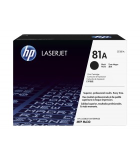 TONER LASERJET HP CF281A (81A) COLOR NEGRO.