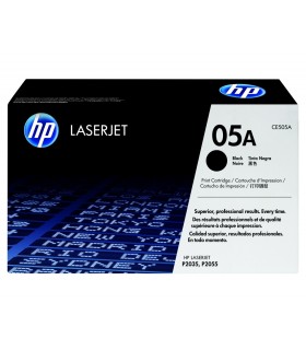 TONER LASERJET HP CE505A (05A) COLOR NEGRO.