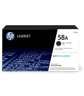 TONER LASERJET HP CF258A (58A) COLOR NEGRO. 
