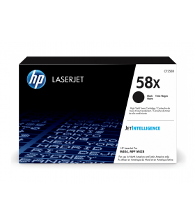 TONER LASERJET HP CF258X (58X) COLOR NEGRO.