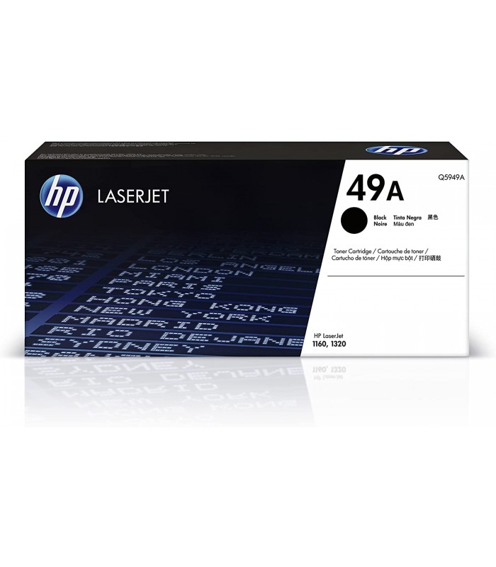 TONER LASERJET HP Q5949A (49A) COLOR NEGRO.