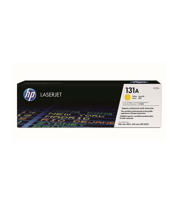 TONER LASERJET HP CF212A (131A) COLOR AMARILLO.