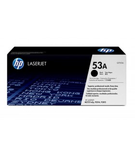 TONER  LASERJET HP Q7553A (53A) COLOR NEGRO.