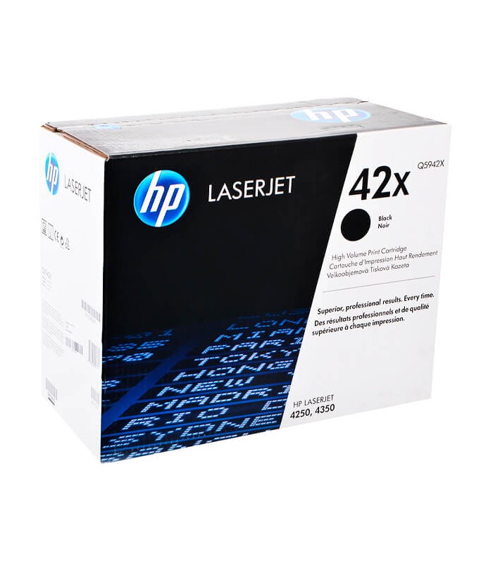 TONER  LASERJET HP Q5942X (42X) COLOR NEGRO. 