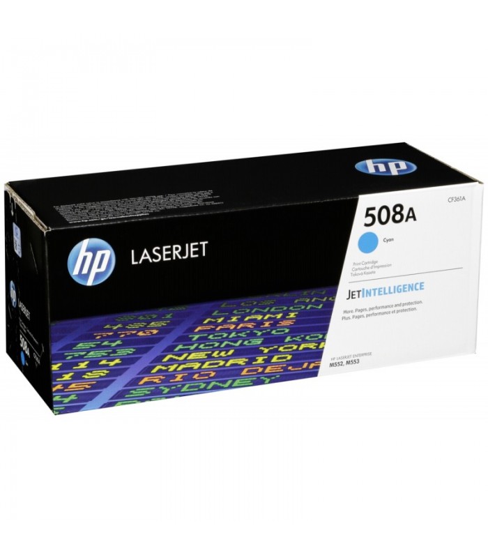 TONER LASERJET HP CF361A (508A) COLOR CIAN.       
