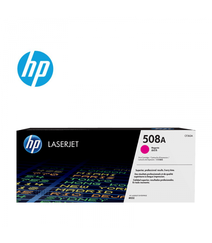 TONER LASERJET HP CF363A (508A) COLOR MAGENTA.   