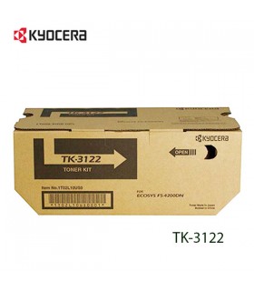 TONER KYOCERA TK-3122 COLOR NEGRO.