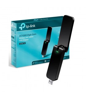 ADAPTADOR USB INALÁMBRICO TP-LINK ARCHER T4U, N, 1200MBPS, 2.4/5.0 GHZ, 802.11 AC, USB 3.0