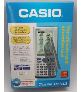 Calculadora CASIO ClassPad 330 Plus - Calculadora científica, con batería, color gris