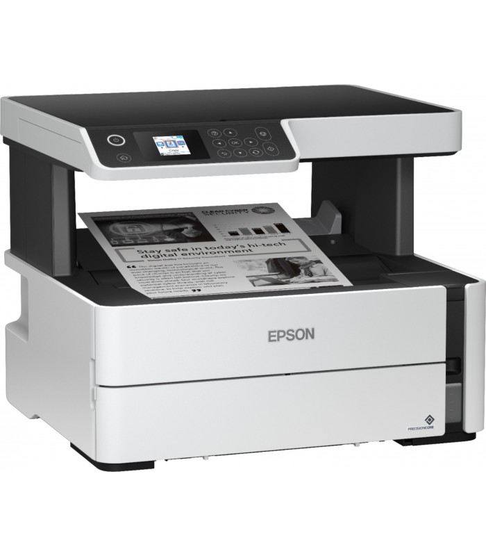 Multifuncional de tinta Epson EcoTank ET-M2170, imprime/escanea/copia, USB/LAN/WiFi.