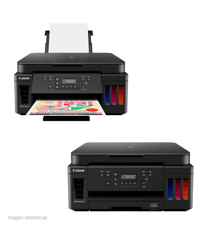 Multifuncional de tinta continua Canon Pixma G6010, imprime/escanea/copia, WiFi/USB/LAN.
