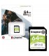 Memoria Card SD Kingston Canvas Select Plus, 64 GB, UHS-I Speed Class 1 (U1). 