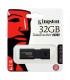 Memoria Flash USB Kingston DataTraveler 100 G3, 32GB, USB 3.0, presentación en colgador. 
