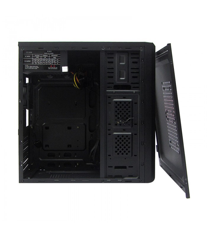 CASE TEROS TE1071N, MID TOWER ATX 600 USB 2.0   USB 3.0 AUDIO NEGRO