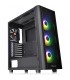CASE THERMALTAKE V250 TG ARGB MID-TOWER, NEGRO NO INCLUYE FUENTE DE PODER (PSU)