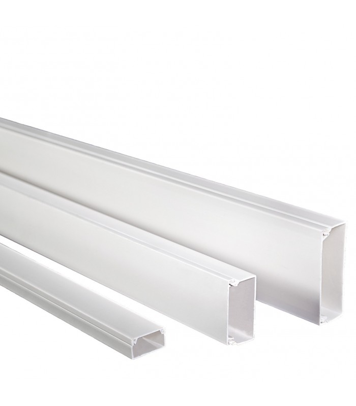 CANALETA 39X19 BLANCO SATRA