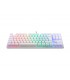 TECLADO MECANICO TKL ANTRYX CHROME STORM MK830 WHITE, RED SWITCH (AMK-CS830WRE-SP)