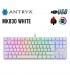 TECLADO MECANICO TKL ANTRYX CHROME STORM MK830 WHITE, RED SWITCH (AMK-CS830WRE-SP)