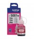Botella de tinta Brother BT-5001M, color magenta, contiene 48.8ml.