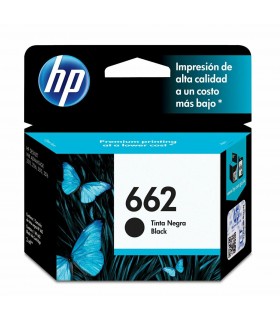 CARTUCHO DE TINTA NEGRA HP 662, (CZ103AL) ADVANTAGE 1515, 2515