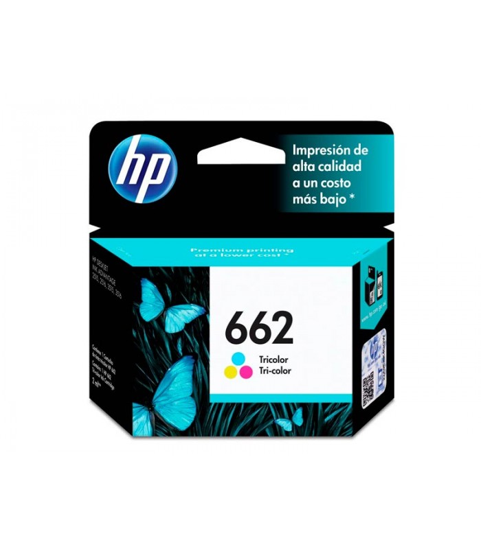 CARTUCHO ORIGINAL DE TINTA TRICOLOR HP 662 ADVANTAGE (CZ104AL) 