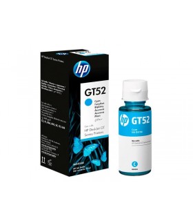 TINTA  PARA IMPRESORA HP M0H54AL GT52, COLOR  CYAN