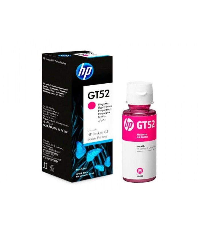 TINTA  PARA IMPRESORA HP M0H55AL GT52, COLOR MAGENTA,