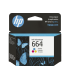 CARTUCHO DE TINTA HP 664 TRICOLOR ORIGINAL (F6V28AL)